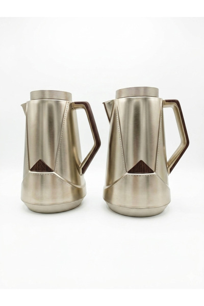 ALSAIF KITCHEN Lalouza tea and coffee set 1.0 + 1.0 liter - multi-color - nic...