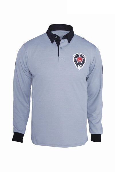MyForm My Form Özel Güvenlik Kışlık T-Shirt-GRI