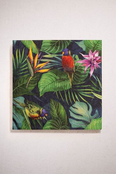 Paşabahçe Jungle 20-Piece Napkins, Stylish Tableware Accessory