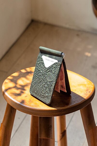 MAT Deri Vintage Gift Wallet with Shawl Patterned Card Holder & Wallet Money ...