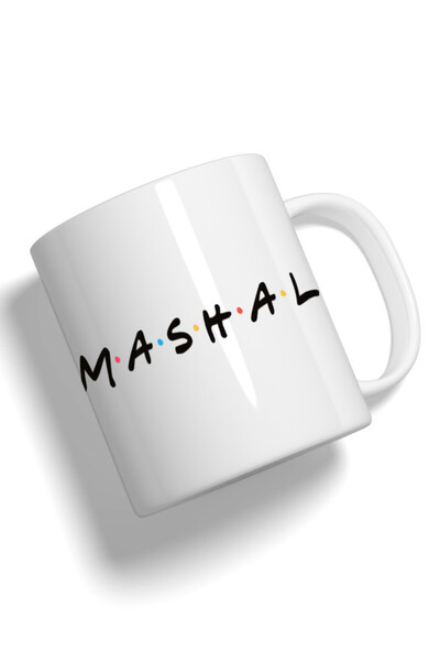 Generic Fashion World Mug Printed with High-quality Friends by name Mashal