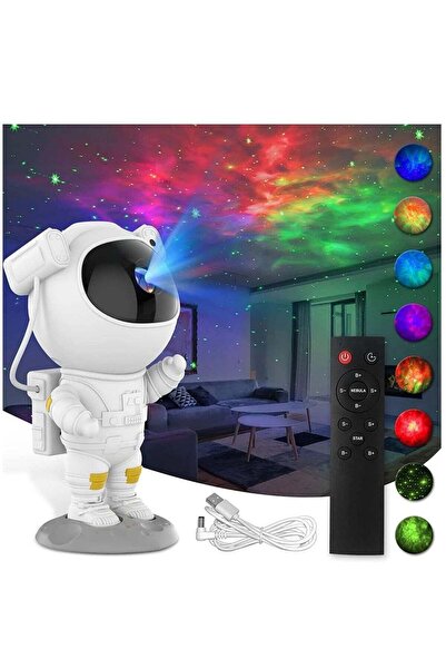 Generic Star Projector. Astronaut Nebula Galaxy Projector with Timer, Remote ...