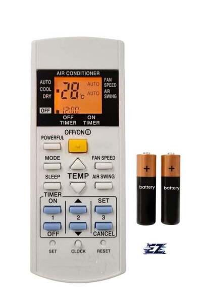 ELTRAZONE Remote Control Compatible with Panasonic Split AC with Backlight (A...