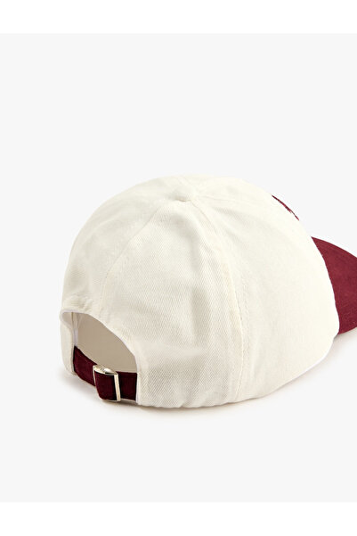 Koton Kids Boy's Cotton Basketball Themed Embroidered Cap Hat