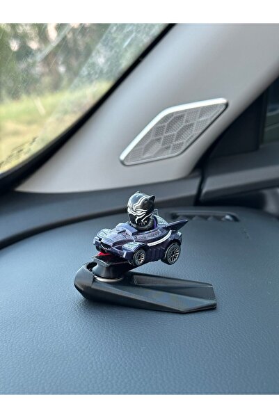 arteo3d Black Panther Metal Araç Torpido Drifter Seti Torpido Süsü