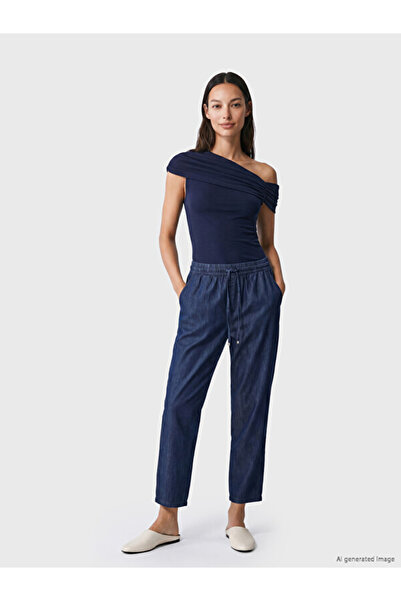LC Waikiki Esvab • Modern & Distinctive Waist Drawstring Carrot Fit Women's J...