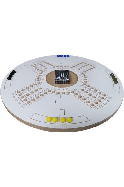 JackarooJoker Jackaroo Foaldable for 4 players board with Marbles, Cards and ...