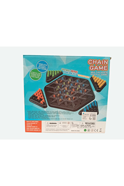 Generic Chain Game Strategic Challenge Conquer Triangles and Territories Grou...