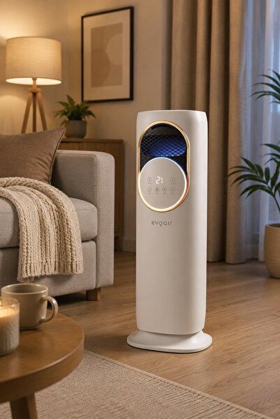 EvoAir Briis Gold ανεμιστήρας πύργος 4-σε-1, 60W, ψύξη, θέρμανση, υγραντήρας,...