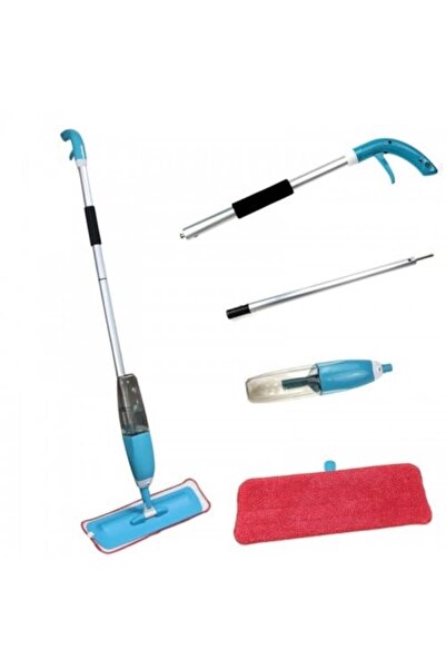 Velaris Mop cu pulverizator cu rezervor detașabil de 600 ml, lavetă din micro...