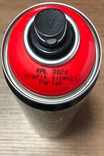 CARAT RAL3020 Trafik Kırmızı Parlak Sprey Boya 400 ML