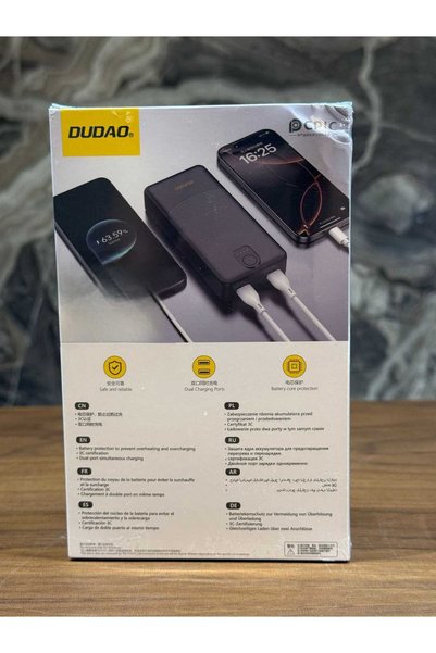 DUDAO K10Pro 20.000mAh Taşınabilir Şarj Cihazı Powerbank