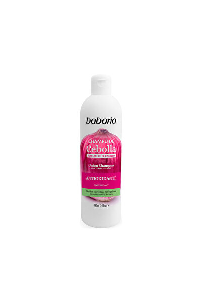 Babaria Șampon antioxidant cu extract de ceapă, pentru întărirea părului, Bab...