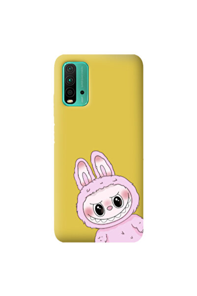 Other Xiaomi Poco M3 Labubu 6 Yellow Colored Silicone TPU Θήκη