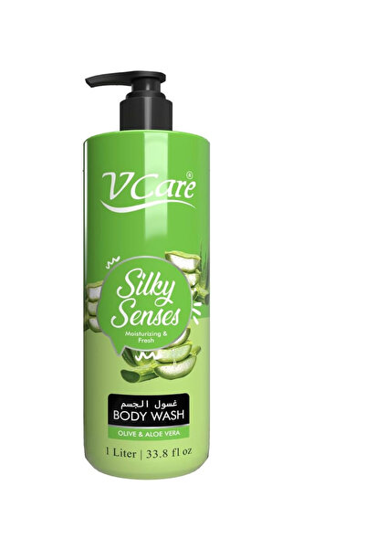 vcare V Care Body Wash 1litre - Moisturizing & Soothing Formula | Olive & Alo...