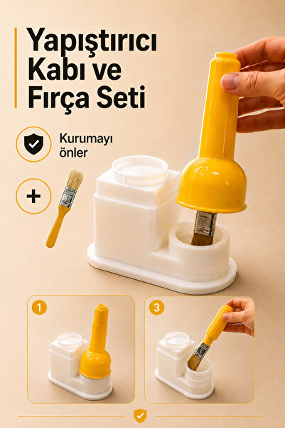 COMFORTSTEP Adhesive Container Brush Set