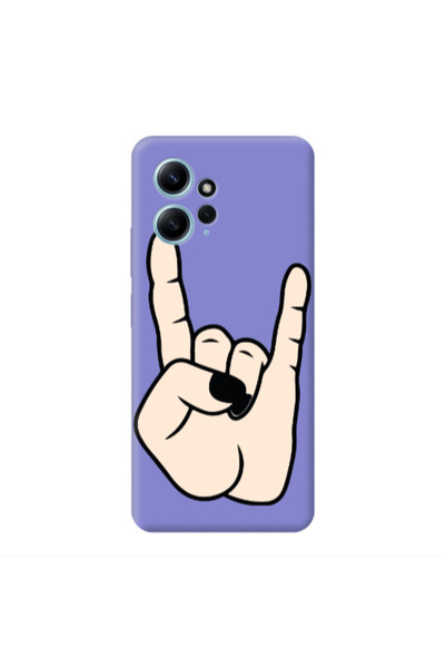 Other Xiaomi Redmi Note 12 4G Rock Purple Colored Silicone TPU Θήκη