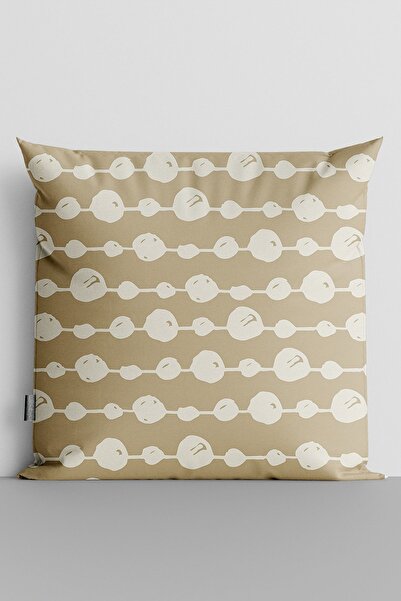 TicaretJet Small Spots Double Sided Digital Printed Pillow Throw Pillow Cover...