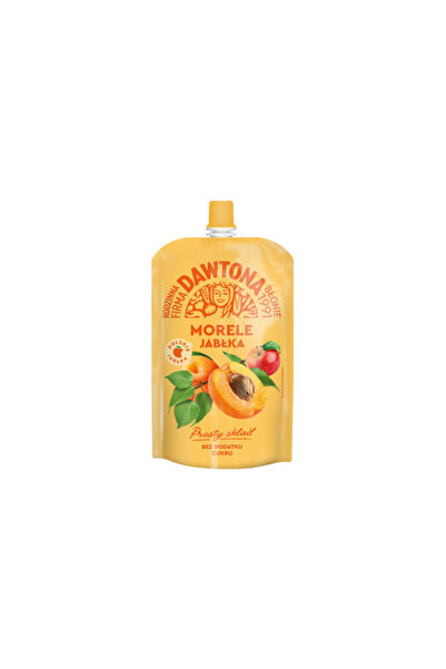 Dawtona Conserve de fructe set, Dawtona, piure de mere si piure de caise, 180g