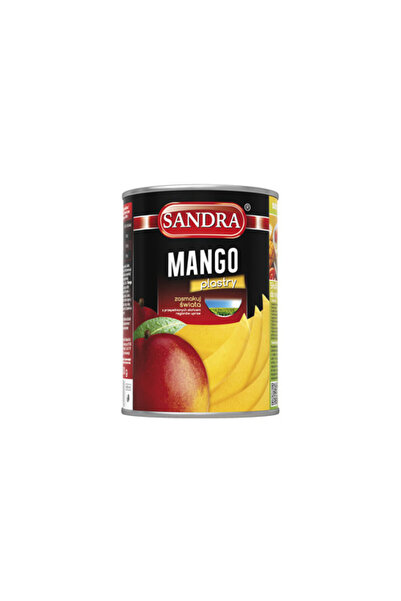 Sandra Mango in sirop SANDRA, 425g, 230g dupa scurgere, provenienta Thailanda