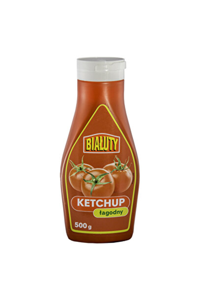 Generic Brand Ketchup, Bialuty, 500g, gust bland, foarte scazut continut de g...
