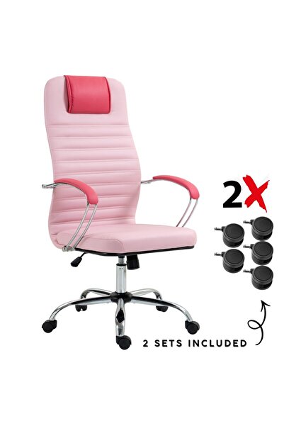 kd home Falcon Desk Ανατομική Διευθυντική Καρέκλα Γραφείου, Λεπτή, Μεταλλικός...