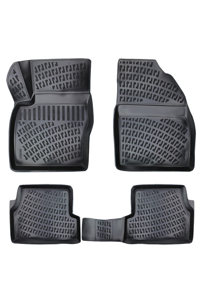 Umbrella Set de covorașe auto din cauciuc tip tavă pentru Ford Focus I 1998-2005