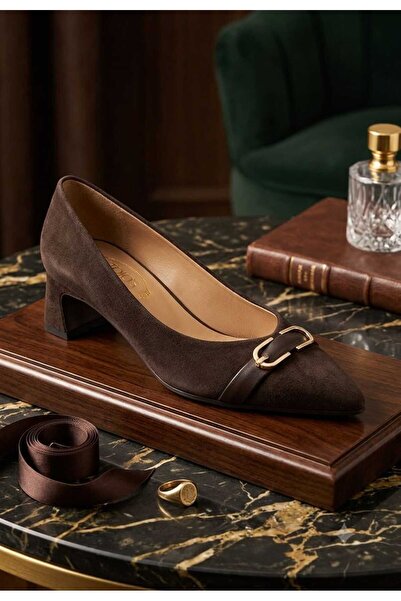 NİSH EXCLUSİVE 2687 Women's Classic Heeled Shoes
