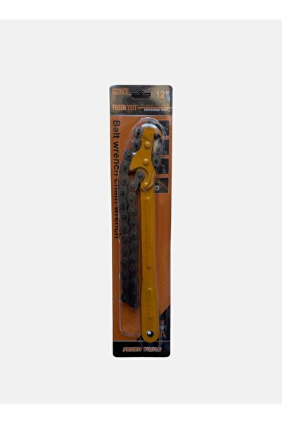 DİĞER1111 Freed 12 Number Adjustable Chain Oil Filter Removal Wrench