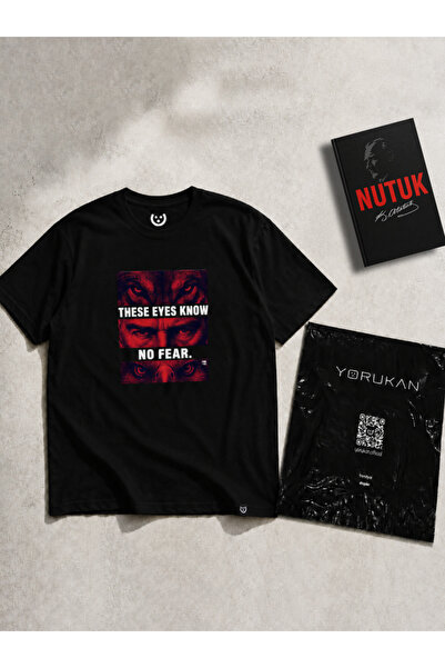 YORUKAN Mustafa Kemal - These Eyes Know No Fear - Front Printed Unisex Regula...