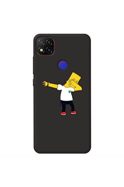 Other Xiaomi Redmi 9c Simpsons2 Black Colored Silicone TPU Θήκη