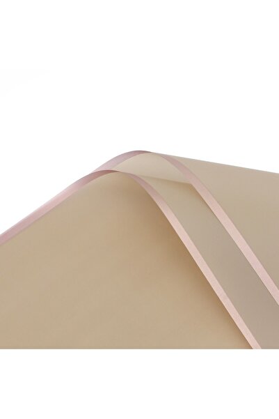 OEM Celofan pentru flori Transparent Bej 58x58 cm
