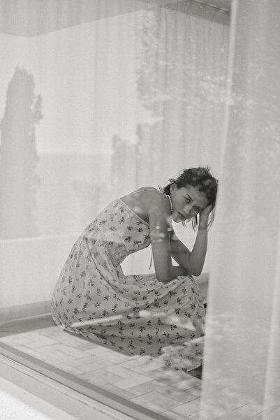 H&M Tie-strap cotton dress