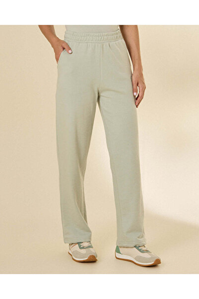 REDTAG Women Green Straight Leg Pants
