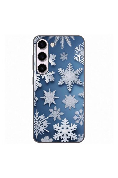 OEM Калъф, съвместим със Samsung Galaxy S23, от силиконов гел TPU с десен на ...