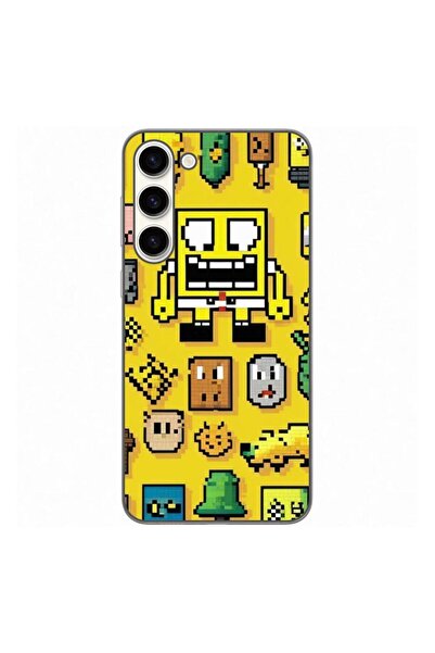 OEM Калъф, съвместим със Samsung Galaxy S23 Plus, силиконов гел TPU, с десен ...