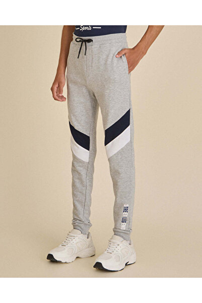 REDTAG Senior Boys Blue Active Track Pant