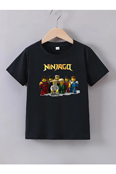 makiteks Pamuk Penye Kız Erkek Çocuk Unisex Baskılı Tshirt Tişört 5 6 7 8 9 1...
