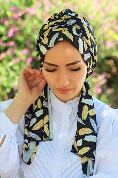 Sahra Şal Dünyası Bone Shawl Ready-To-Wear Hijab Clothing Design Bone - Speci...