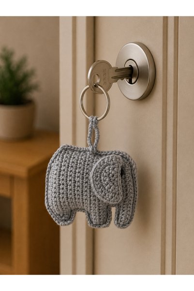 FLY LIFE Hand-Knitted Amigurumi Keychain / Bag Charm