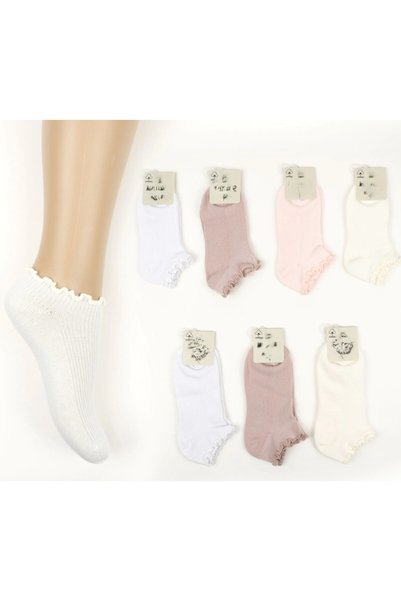 Generic Brand Girls' Booties Socks 200591 (Price Is for One Piece)