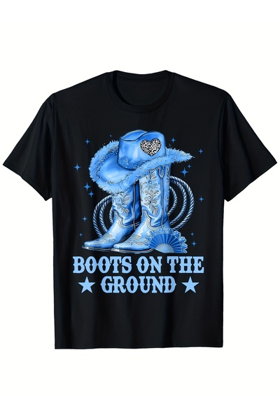 1001 Line Teenager'S Hat Pattern T-Shirt - Local Music Design with Hats Horse...