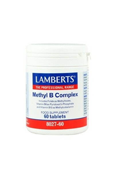 Lamberts Methyl B Complex Συμπλήρωμα Βιταμινών Συμπλέγματος B, 60tabs