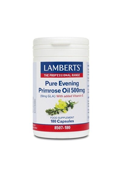 Lamberts Pure Evening Primrose Oil 500mg (Ωμέγα 6) Συμπλήρωμα με Γ-Λινολεϊκό ...