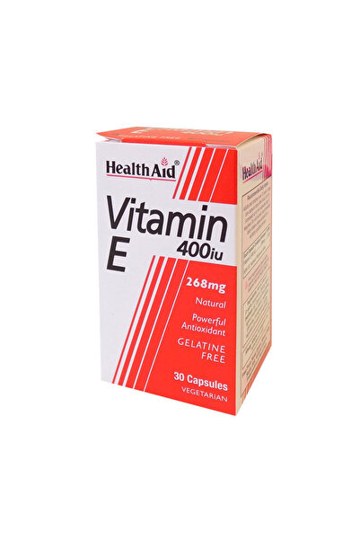Health Aid Vitamin E 400 i.u (268mg), 30 caps