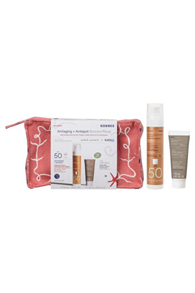 korres Promo Antiaging &amp; Antispot Suncare Ritual -Red Grape Sheer Glow Αν...