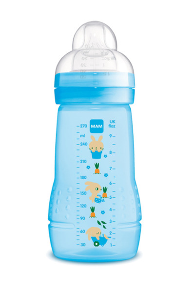 MAM Easy Active Πλαστικό Μπιμπερό με Θηλή Σιλικόνης για 2+ μηνών - mple