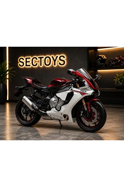 scntoys 1:12 Scale Yamaha Yzf-R1 Diecast Model Motorcycle Boxed Licensed Yama...