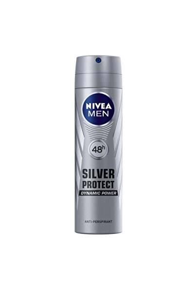 NIVEA Deodorant, Nivea, Silver Protect, Dynamic Power, spray masculin, 150 ml
