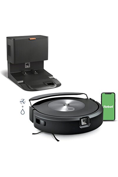 iRobot Roomba Combo J7+ Self-Emptying Robotic Vacuum and Mop with Smart Mappi...
